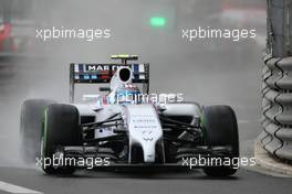 Valtteri Bottas (FIN) Williams FW36. 22.05.2014. Formula 1 World Championship, Rd 6, Monaco Grand Prix, Monte Carlo, Monaco, Practice Day.