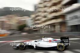 Valtteri Bottas (FIN) Williams FW36. 22.05.2014. Formula 1 World Championship, Rd 6, Monaco Grand Prix, Monte Carlo, Monaco, Practice Day.