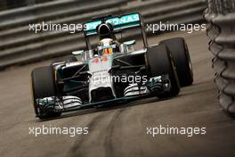 Lewis Hamilton (GBR) Mercedes AMG F1 W05. 22.05.2014. Formula 1 World Championship, Rd 6, Monaco Grand Prix, Monte Carlo, Monaco, Practice Day.