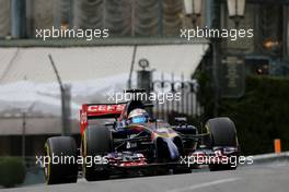 Jean-Eric Vergne (FRA), Scuderia Toro Rosso   22.05.2014. Formula 1 World Championship, Rd 6, Monaco Grand Prix, Monte Carlo, Monaco, Practice Day.
