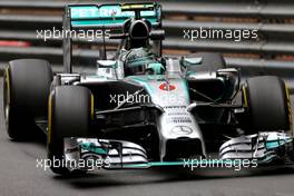 Nico Rosberg (GER), Mercedes AMG F1 Team  22.05.2014. Formula 1 World Championship, Rd 6, Monaco Grand Prix, Monte Carlo, Monaco, Practice Day.