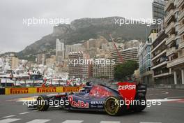 Daniil Kvyat (RUS) Scuderia Toro Rosso STR9. 22.05.2014. Formula 1 World Championship, Rd 6, Monaco Grand Prix, Monte Carlo, Monaco, Practice Day.