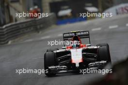 Max Chilton (GBR) Marussia F1 Team MR03. 22.05.2014. Formula 1 World Championship, Rd 6, Monaco Grand Prix, Monte Carlo, Monaco, Practice Day.