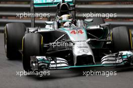 Lewis Hamilton (GBR), Mercedes AMG F1 Team  22.05.2014. Formula 1 World Championship, Rd 6, Monaco Grand Prix, Monte Carlo, Monaco, Practice Day.