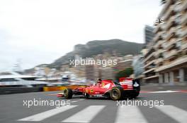 Kimi Raikkonen (FIN) Ferrari F14-T. 22.05.2014. Formula 1 World Championship, Rd 6, Monaco Grand Prix, Monte Carlo, Monaco, Practice Day.