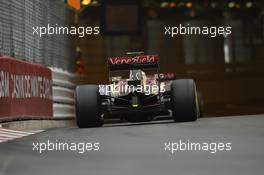 Pastor Maldonado (VEN) Lotus F1 E21. 22.05.2014. Formula 1 World Championship, Rd 6, Monaco Grand Prix, Monte Carlo, Monaco, Practice Day.