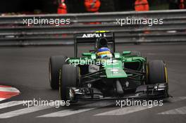 Marcus Ericsson (SWE) Caterham CT05. 22.05.2014. Formula 1 World Championship, Rd 6, Monaco Grand Prix, Monte Carlo, Monaco, Practice Day.