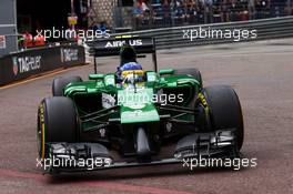 Marcus Ericsson (SWE) Caterham CT05. 22.05.2014. Formula 1 World Championship, Rd 6, Monaco Grand Prix, Monte Carlo, Monaco, Practice Day.