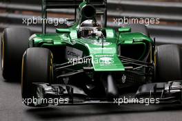 Kamui Kobayashi (JPN), Caterham F1 Team  22.05.2014. Formula 1 World Championship, Rd 6, Monaco Grand Prix, Monte Carlo, Monaco, Practice Day.