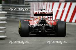 Fernando Alonso (ESP) Ferrari F14-T. 22.05.2014. Formula 1 World Championship, Rd 6, Monaco Grand Prix, Monte Carlo, Monaco, Practice Day.