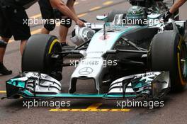 Nico Rosberg (GER) Mercedes AMG F1 W05. 22.05.2014. Formula 1 World Championship, Rd 6, Monaco Grand Prix, Monte Carlo, Monaco, Practice Day.
