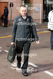 Paddy Lowe (GBR) Mercedes AMG F1 Executive Director (Technical). 22.05.2014. Formula 1 World Championship, Rd 6, Monaco Grand Prix, Monte Carlo, Monaco, Practice Day.