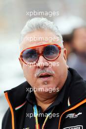 Dr. Vijay Mallya (IND) Sahara Force India F1 Team Owner. 22.05.2014. Formula 1 World Championship, Rd 6, Monaco Grand Prix, Monte Carlo, Monaco, Practice Day.