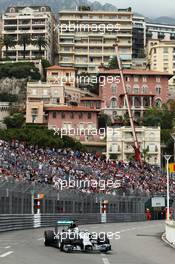 Lewis Hamilton (GBR) Mercedes AMG F1 W05. 22.05.2014. Formula 1 World Championship, Rd 6, Monaco Grand Prix, Monte Carlo, Monaco, Practice Day.