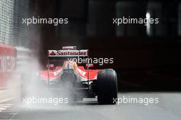 Fernando Alonso (ESP) Ferrari F14-T. 22.05.2014. Formula 1 World Championship, Rd 6, Monaco Grand Prix, Monte Carlo, Monaco, Practice Day.