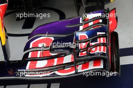 Red Bull Racing RB10 front wing. 22.05.2014. Formula 1 World Championship, Rd 6, Monaco Grand Prix, Monte Carlo, Monaco, Practice Day.