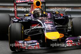 Sebastian Vettel (GER), Red Bull Racing  22.05.2014. Formula 1 World Championship, Rd 6, Monaco Grand Prix, Monte Carlo, Monaco, Practice Day.