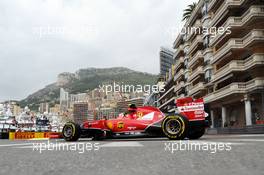 Kimi Raikkonen (FIN) Ferrari F14-T. 22.05.2014. Formula 1 World Championship, Rd 6, Monaco Grand Prix, Monte Carlo, Monaco, Practice Day.