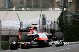 Max Chilton (GBR), Marussia F1 Team  22.05.2014. Formula 1 World Championship, Rd 6, Monaco Grand Prix, Monte Carlo, Monaco, Practice Day.