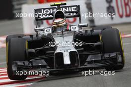 Kevin Magnussen (DEN) McLaren MP4-29. 22.05.2014. Formula 1 World Championship, Rd 6, Monaco Grand Prix, Monte Carlo, Monaco, Practice Day.