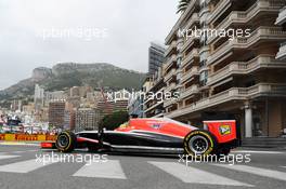 Jules Bianchi (FRA) Marussia F1 Team MR03. 22.05.2014. Formula 1 World Championship, Rd 6, Monaco Grand Prix, Monte Carlo, Monaco, Practice Day.