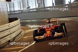 Fernando Alonso (ESP) Ferrari F14-T. 22.05.2014. Formula 1 World Championship, Rd 6, Monaco Grand Prix, Monte Carlo, Monaco, Practice Day.