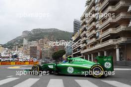 Marcus Ericsson (SWE) Caterham CT05. 22.05.2014. Formula 1 World Championship, Rd 6, Monaco Grand Prix, Monte Carlo, Monaco, Practice Day.