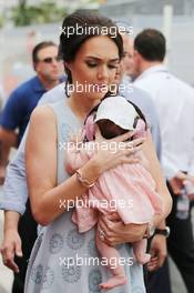 Tamara Ecclestone (GBR) with her baby daughter Sophie. 25.05.2014. Formula 1 World Championship, Rd 6, Monaco Grand Prix, Monte Carlo, Monaco, Race Day.