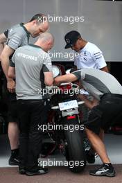 Lewis Hamilton (GBR), Mercedes AMG F1 Team  21.05.2014. Formula 1 World Championship, Rd 6, Monaco Grand Prix, Monte Carlo, Monaco, Preparation Day.
