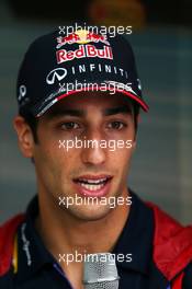 Daniel Ricciardo (AUS) Red Bull Racing. 21.05.2014. Formula 1 World Championship, Rd 6, Monaco Grand Prix, Monte Carlo, Monaco, Preparation Day.