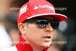 Kimi Raikkonen (FIN) Ferrari. 21.05.2014. Formula 1 World Championship, Rd 6, Monaco Grand Prix, Monte Carlo, Monaco, Preparation Day.