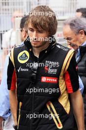Charles Pic (FRA) Lotus F1 Team Third Driver. 21.05.2014. Formula 1 World Championship, Rd 6, Monaco Grand Prix, Monte Carlo, Monaco, Preparation Day.