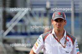 Adrian Sutil (GER), Sauber F1 Team  21.05.2014. Formula 1 World Championship, Rd 6, Monaco Grand Prix, Monte Carlo, Monaco, Preparation Day.