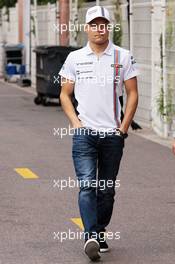 Valtteri Bottas (FIN) Williams. 21.05.2014. Formula 1 World Championship, Rd 6, Monaco Grand Prix, Monte Carlo, Monaco, Preparation Day.