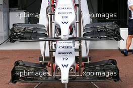 Williams FW36 front wings. 21.05.2014. Formula 1 World Championship, Rd 6, Monaco Grand Prix, Monte Carlo, Monaco, Preparation Day.
