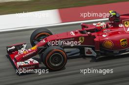 Kimi Raikkonen (FIN) Ferrari F14-T. 28.03.2014. Formula 1 World Championship, Rd 2, Malaysian Grand Prix, Sepang, Malaysia, Friday.