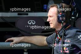 Christian Horner (GBR), Red Bull Racing, Sporting Director  28.03.2014. Formula 1 World Championship, Rd 2, Malaysian Grand Prix, Sepang, Malaysia, Friday.