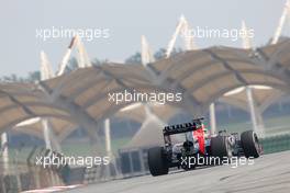 Sebastian Vettel (GER), Red Bull Racing  28.03.2014. Formula 1 World Championship, Rd 2, Malaysian Grand Prix, Sepang, Malaysia, Friday.