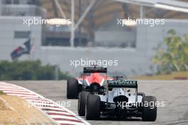 Lewis Hamilton (GBR), Mercedes AMG F1 Team  28.03.2014. Formula 1 World Championship, Rd 2, Malaysian Grand Prix, Sepang, Malaysia, Friday.