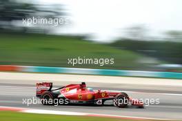 Fernando Alonso (ESP) Ferrari F14-T. 28.03.2014. Formula 1 World Championship, Rd 2, Malaysian Grand Prix, Sepang, Malaysia, Friday.