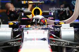 Daniel Ricciardo (AUS) Red Bull Racing RB10. 28.03.2014. Formula 1 World Championship, Rd 2, Malaysian Grand Prix, Sepang, Malaysia, Friday.