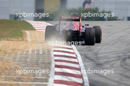 Jean-Eric Vergne (FRA), Scuderia Toro Rosso   28.03.2014. Formula 1 World Championship, Rd 2, Malaysian Grand Prix, Sepang, Malaysia, Friday.