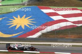 Adrian Sutil (GER), Sauber F1 Team  28.03.2014. Formula 1 World Championship, Rd 2, Malaysian Grand Prix, Sepang, Malaysia, Friday.