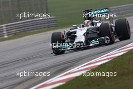 Lewis Hamilton (GBR), Mercedes AMG F1 Team  28.03.2014. Formula 1 World Championship, Rd 2, Malaysian Grand Prix, Sepang, Malaysia, Friday.