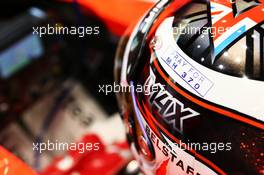 Max Chilton (GBR) Marussia F1 Team MR03 with a tribute to flight MH370 on his helmet. 28.03.2014. Formula 1 World Championship, Rd 2, Malaysian Grand Prix, Sepang, Malaysia, Friday.