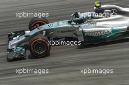Nico Rosberg (GER) Mercedes AMG F1 W05. 28.03.2014. Formula 1 World Championship, Rd 2, Malaysian Grand Prix, Sepang, Malaysia, Friday.