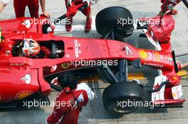 Kimi Raikkonen (FIN) Ferrari F14-T. 28.03.2014. Formula 1 World Championship, Rd 2, Malaysian Grand Prix, Sepang, Malaysia, Friday.
