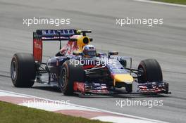 Daniel Ricciardo (AUS) Red Bull Racing RB10. 28.03.2014. Formula 1 World Championship, Rd 2, Malaysian Grand Prix, Sepang, Malaysia, Friday.