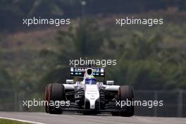 Felipe Massa (BRA), Williams F1 Team  28.03.2014. Formula 1 World Championship, Rd 2, Malaysian Grand Prix, Sepang, Malaysia, Friday.