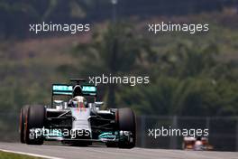 Lewis Hamilton (GBR), Mercedes AMG F1 Team  28.03.2014. Formula 1 World Championship, Rd 2, Malaysian Grand Prix, Sepang, Malaysia, Friday.